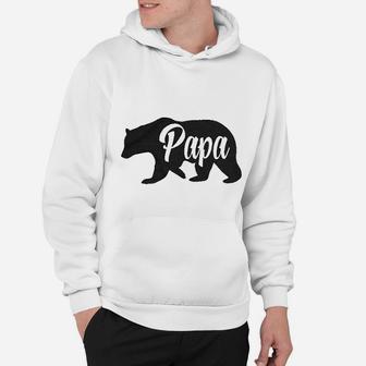 Papa Bear Funny For Dads Gift, dad birthday gifts Hoodie - Seseable