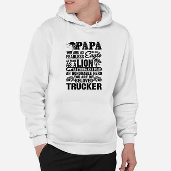 Papa Brave As A Lion, best christmas gifts for dad Hoodie - Seseable