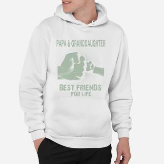 Papa Granddaughter Best Friends For Life Hoodie | Seseable FR