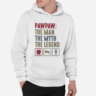 Pawpaw Grandpa Fathers Day, best christmas gifts for dad Hoodie - Seseable