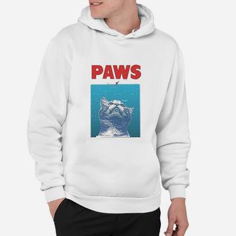Paws Funny Cat For Cat Lovers Hoodie - Seseable