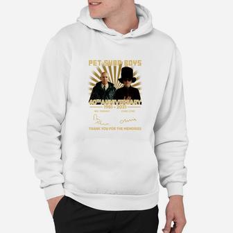 Pet Shop Boys Jubiläum Hoodie, Limitierte Edition Gedenk-Design - Seseable