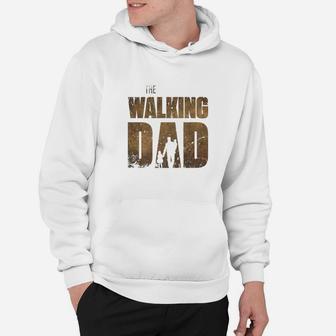 Premium Walking Dad Fathers Day Gift Funny Dad Hoodie - Seseable