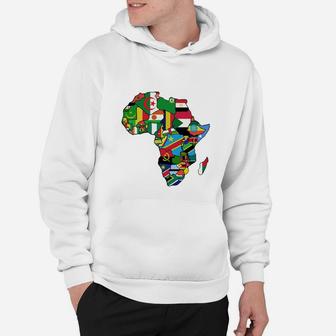 Proud African Country Flags Continent Love Hoodie