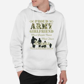 Proud Army Girlfriend Hoodie - Seseable