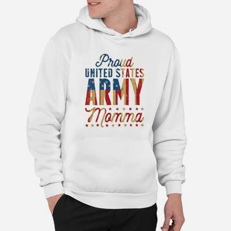 Proud United States Army Momma By Us Army Mom Hoodie - Seseable