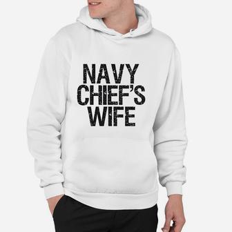 Rearguard Designs Navy Chiefs Wife Hoodie - Seseable