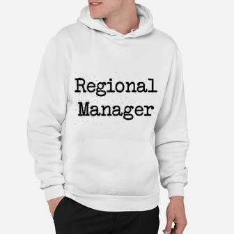 Regional Manager And Assistant To The Regional Manager Hoodie - Seseable