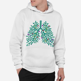 Respiratory Therapy Lung Christmas Hoodie - Seseable
