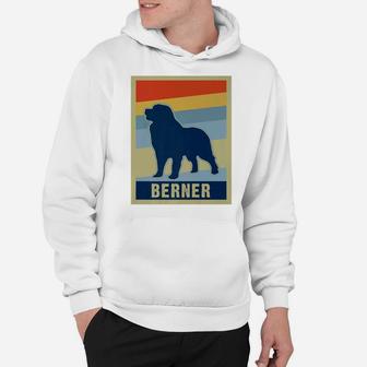 Retro Bernese Mountain Dog Best Berner Gift Hoodie - Seseable