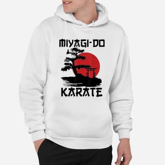 Retro Vintage Miyagi Do Karate Life Bonsai Tree Martial Arts Hoodie - Seseable