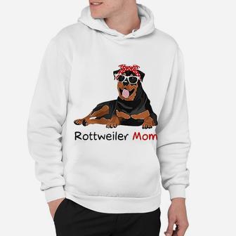 Rottweiler Mom Rottweiler Dog Hoodie - Seseable