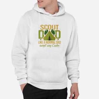 Scout Dad Cub Leader Boy Camping Scouting Gift Men Hoodie - Seseable