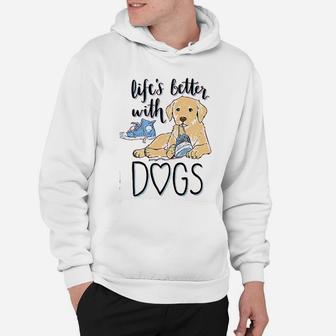 Southern Attitude Life Is Better With Dogs Hoodie - Seseable