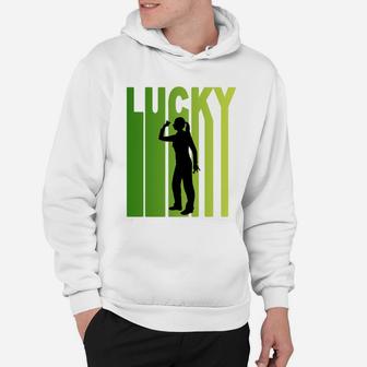 St Patricks Day Lucky Darts Funny Sport Lovers Gift Hoodie - Seseable