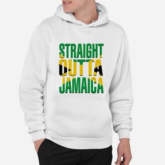 Straight Outta Jamaica Gift Flag Pride T-shirt Hoodie - Seseable