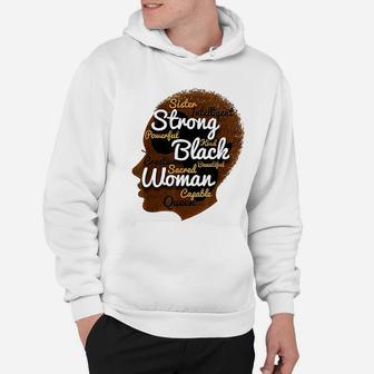Strong Black Woman Mothers Day birthday Hoodie - Seseable