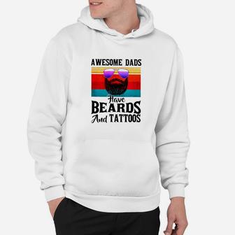Tattoo Awesome Dads Classic Hoodie - Seseable