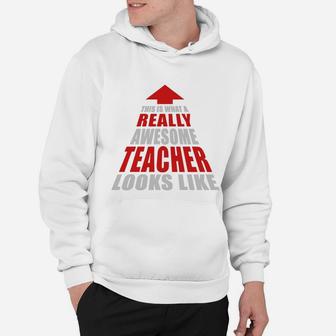 Teachers Are Awesome Hoodie - Seseable