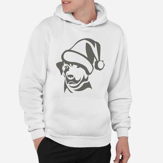 The Labrador Retriever Hat Santa Claus Christmas Shirt Hoodie - Seseable