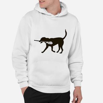 The Lax Dog Lacrosses Hoodie - Seseable