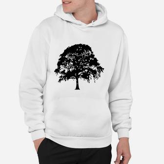The Spunky Stork Father And Daughter Son Oak Tree Acorn Daddy And Me Matching Hoodie - Seseable