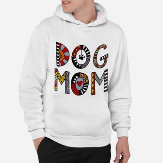 Tribal Pattern Dog Mom Hoodie - Seseable