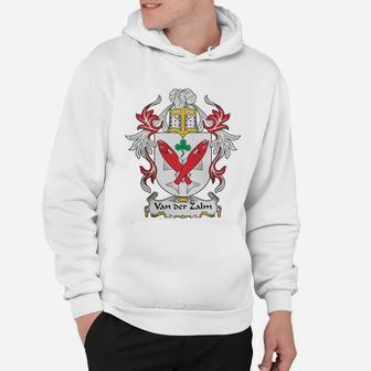 Van Der Zalm Coat Of Arms Dutch Family Crests Hoodie - Seseable
