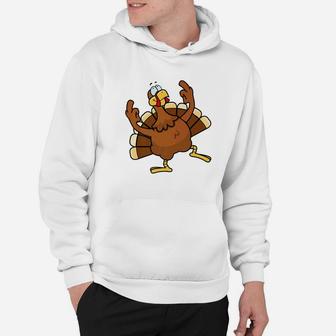 Vintage Funny Turkey Thanksgiving Hoodie - Seseable