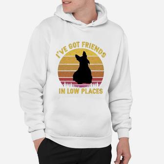 Vintage Scottish Terrier I Have Got Friends In Low Places Dog Lovers Hoodie - Seseable