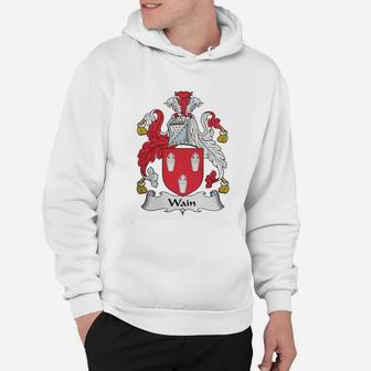 Wain Family Crest Scottish Family Crests Hoodie - Seseable