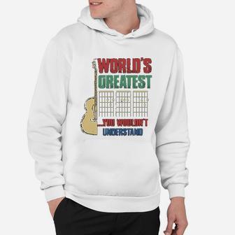 Worlds Greatest Guitar Dad You Wouldnt Understand Guitarist Hoodie - Seseable