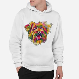 Yorkshire Terrier Cute Yorkie Pop Art Dog Gift Hoodie - Seseable