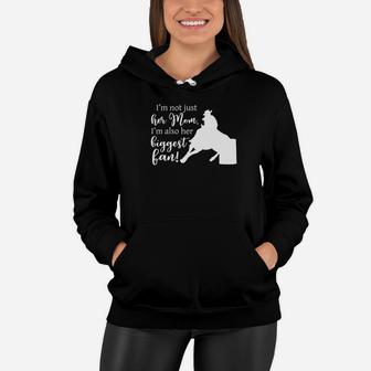 Barrel Racing Mom Cowgirl Race Horse Riding Racer Women Hoodie - Seseable