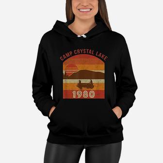 Camp Crystal Lake 1980 Vintage Women Hoodie - Seseable