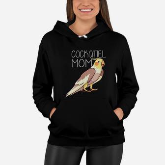 Cockatiel Mom Bird Lovers Women Hoodie - Seseable