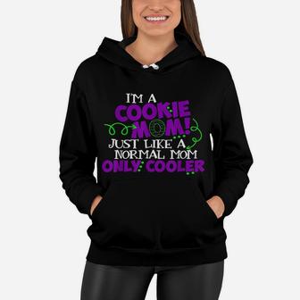 Cookie Mom Scouts Girl Kids Scouting Funny Cookies Women Hoodie - Seseable