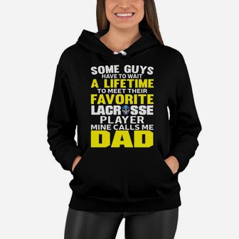 Cool Lacrosse Father For Men From Lax Boy Girl Mom Women Hoodie - Seseable