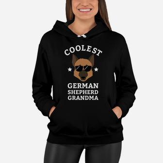 Coolest German Shepherd Grandma Shirt For Dog Moms Women Hoodie | Seseable UK