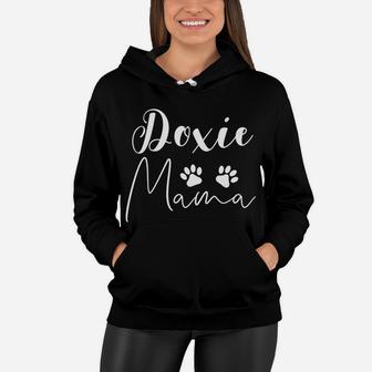Doxie Mama Dachshund Dog Mom Dachshund Mama Women Hoodie - Seseable
