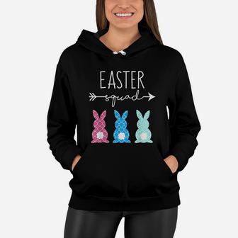 Easter Squad Mommy And Me Outfit Clothes Cute Women Hoodie - Seseable