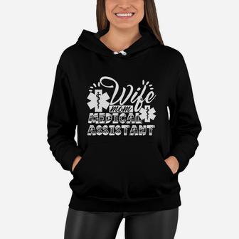 Eleven Garlic Wife Mom Medical Assistant Women Hoodie - Seseable