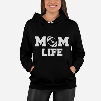 Football Mom Life Varsity Women Hoodie - Seseable