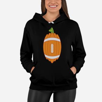 Football Sport Lovers Cute Halloween Gift Idea For Anyone Who Loves It Women Hoodie - Seseable