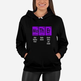 Funny Science Mother Periodic Table Mom Women Gift Women Hoodie - Seseable