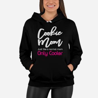 Funny Scouting Cookie Mom Funny Scout Mom Women Hoodie - Seseable
