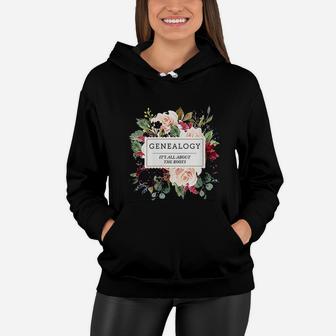 Genealogy Gift Genealogist Gift Ladies Family Research Women Hoodie - Seseable