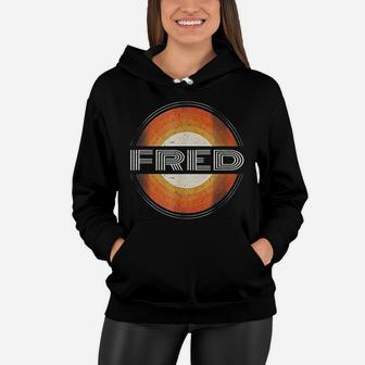 Graphic Fred Retro Vintage Women Hoodie - Seseable