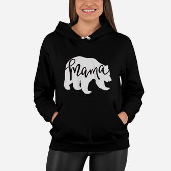Mama Bear Momma Family Mothers Day Women Hoodie - Seseable