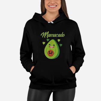 Mamacado Avocado Mom Funny Fruit Women Hoodie - Seseable